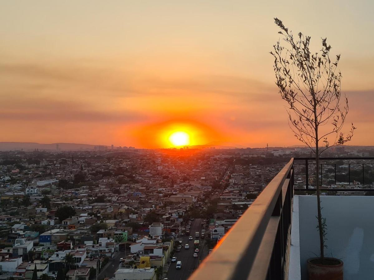 Apartamento Departamento Con Vista Increible En Piso 16 Guadalajara Exterior foto